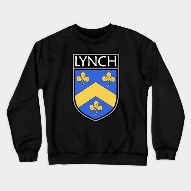 Irish Clan Crest - Lynch Crewneck Sweatshirt by Taylor'd Designs